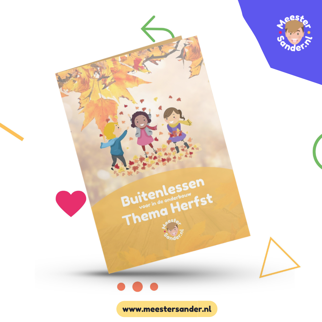 Bewegend leren bundel herfst